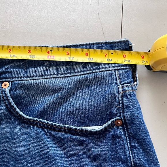 Madewell Sz 16W Relaxed Denim Shorts - Picture 10 of 14